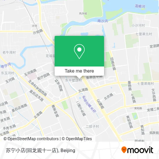 苏宁小店(回龙观十一店) map