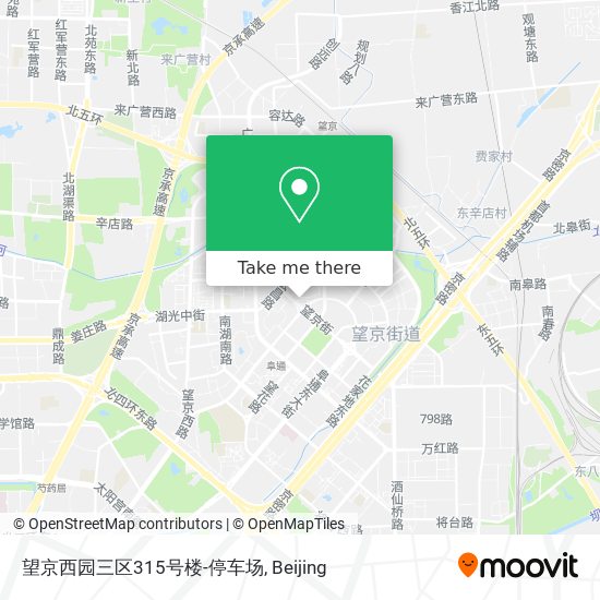 望京西园三区315号楼-停车场 map