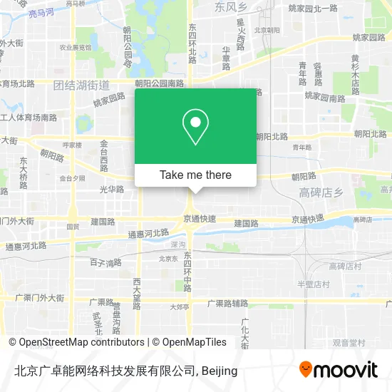 北京广卓能网络科技发展有限公司 map