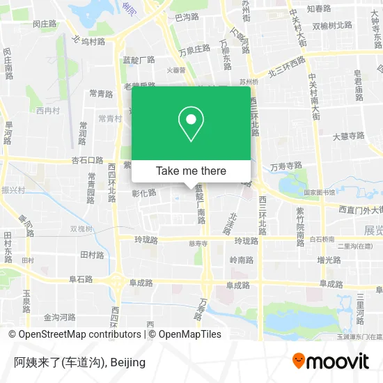 阿姨来了(车道沟) map