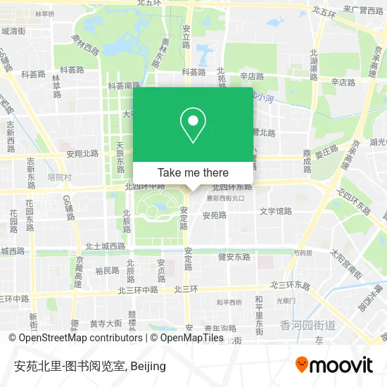 安苑北里-图书阅览室 map