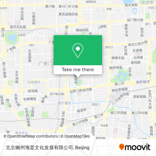 北京幽州海棠文化发展有限公司 map