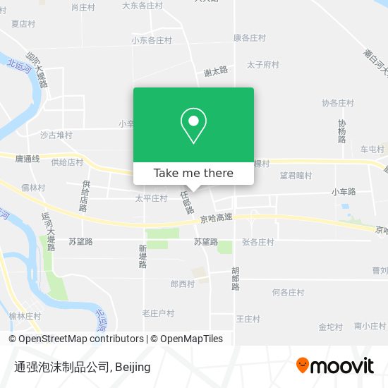 通强泡沫制品公司 map