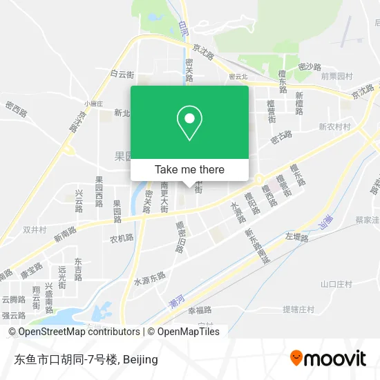 东鱼市口胡同-7号楼 map