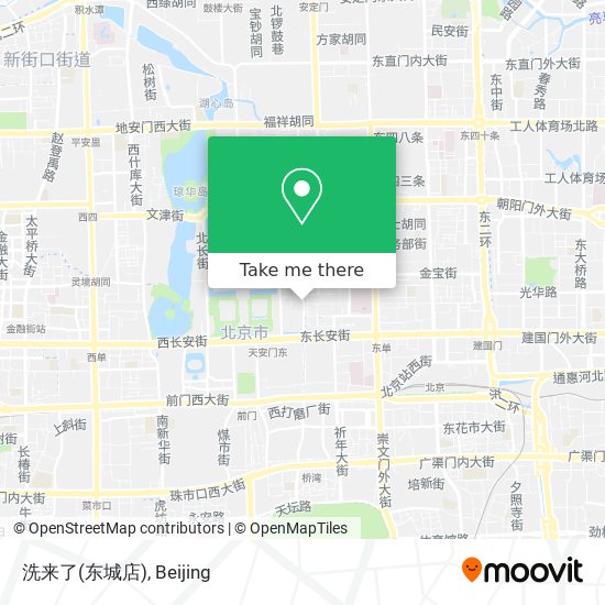 洗来了(东城店) map