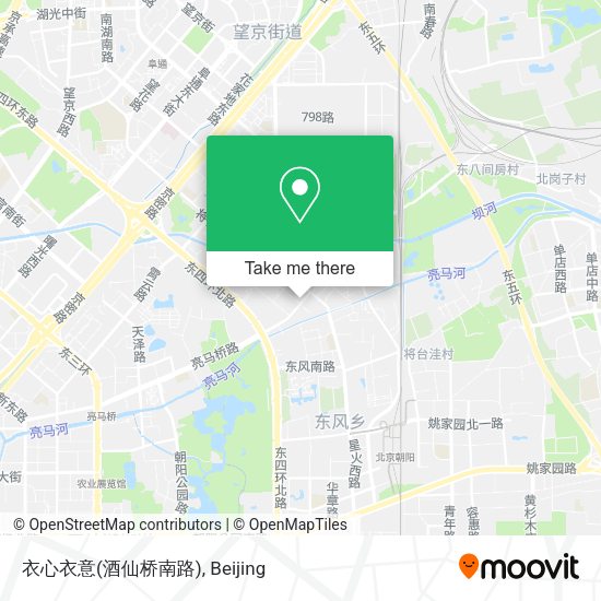 衣心衣意(酒仙桥南路) map