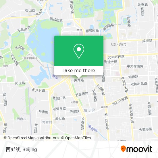 西郊线 map