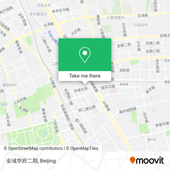 金域华府二期 map