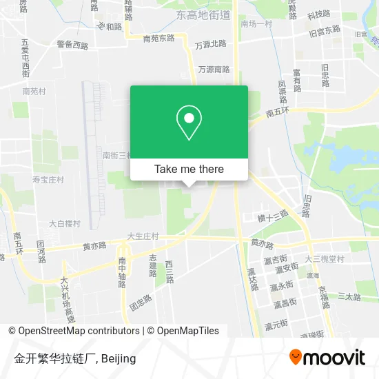 金开繁华拉链厂 map