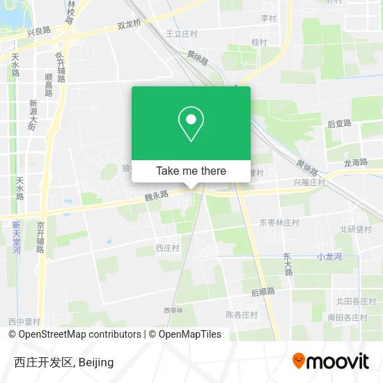 西庄开发区 map