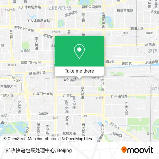 邮政快递包裹处理中心 map