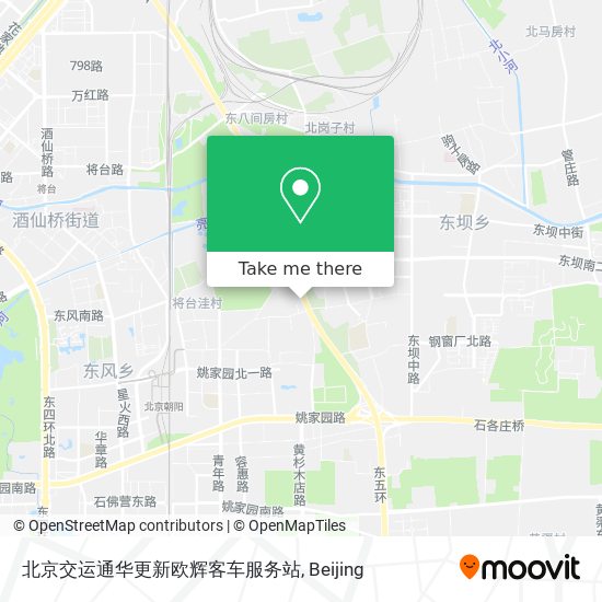 北京交运通华更新欧辉客车服务站 map