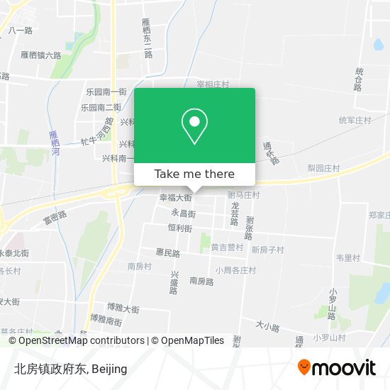北房镇政府东 map