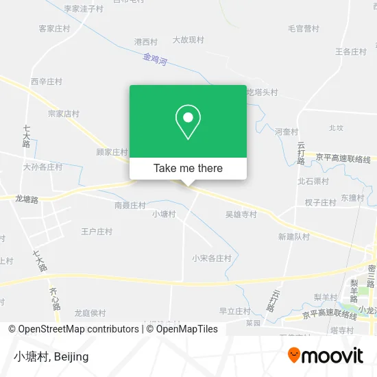 小塘村 map