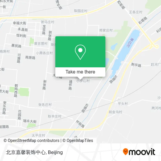 北京嘉馨装饰中心 map