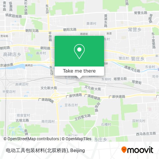 电动工具包装材料(北双桥路) map