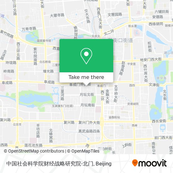 中国社会科学院财经战略研究院-北门 map
