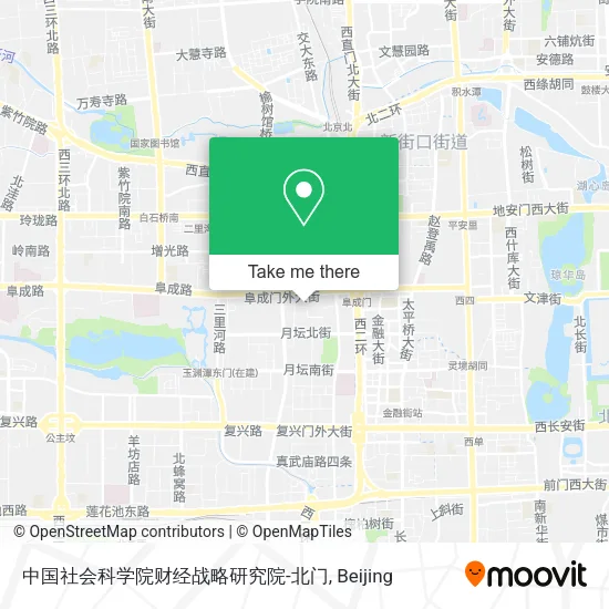 中国社会科学院财经战略研究院-北门 map