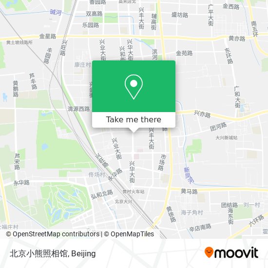 How To Get To 北京小熊照相馆in 兴丰街道by Bus Or Metro