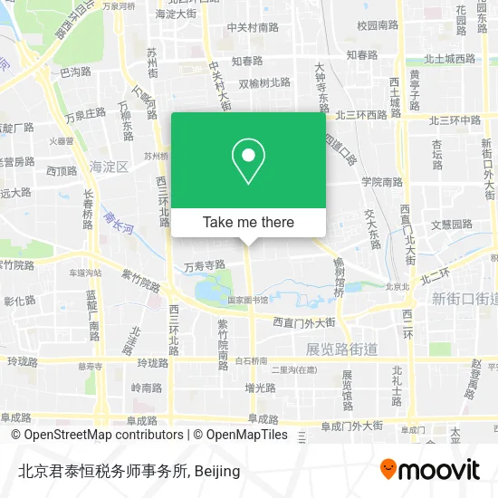 北京君泰恒税务师事务所 map