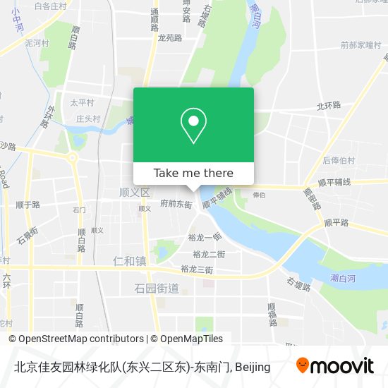 北京佳友园林绿化队(东兴二区东)-东南门 map