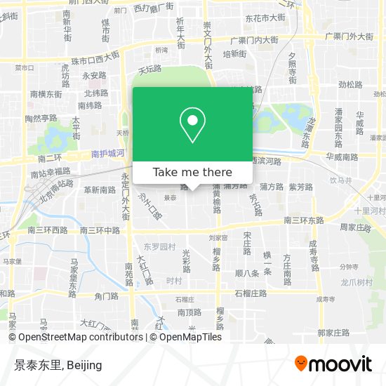 景泰东里 map
