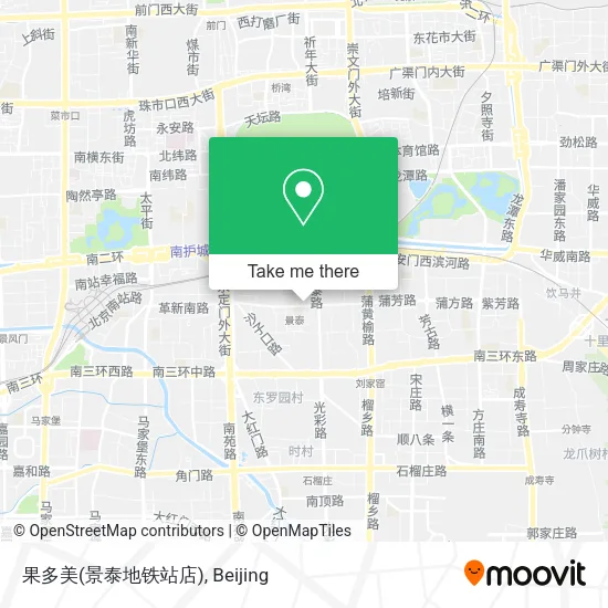 果多美(景泰地铁站店) map