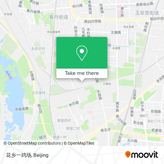 花乡一鸡场 map