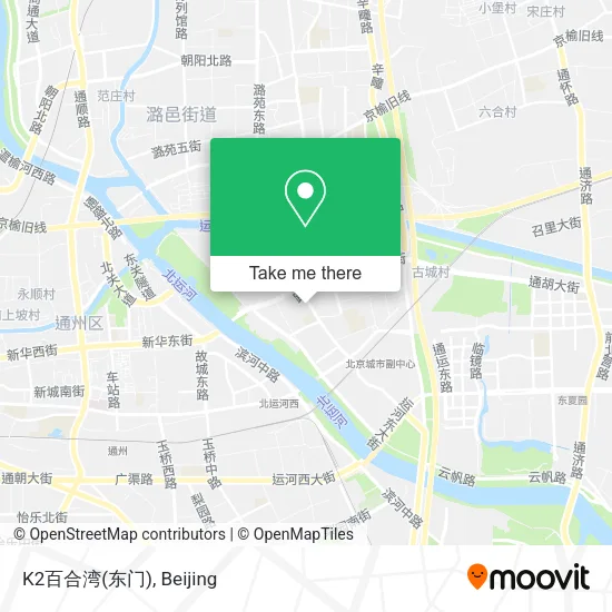 K2百合湾(东门) map