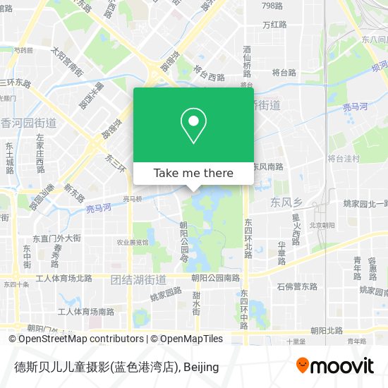 德斯贝儿儿童摄影(蓝色港湾店) map