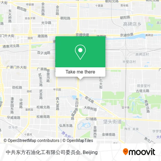 中共东方石油化工有限公司委员会 map