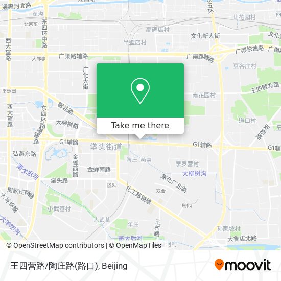 王四营路/陶庄路(路口) map