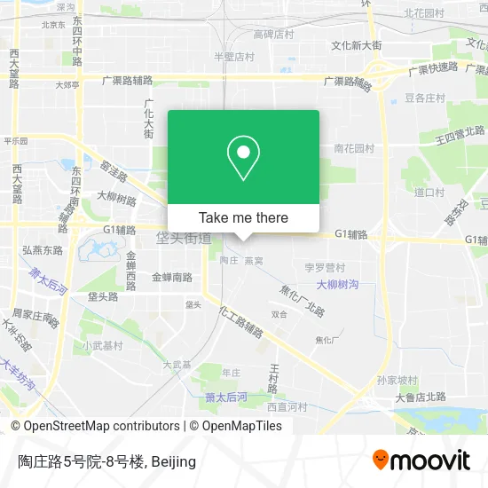 陶庄路5号院-8号楼 map
