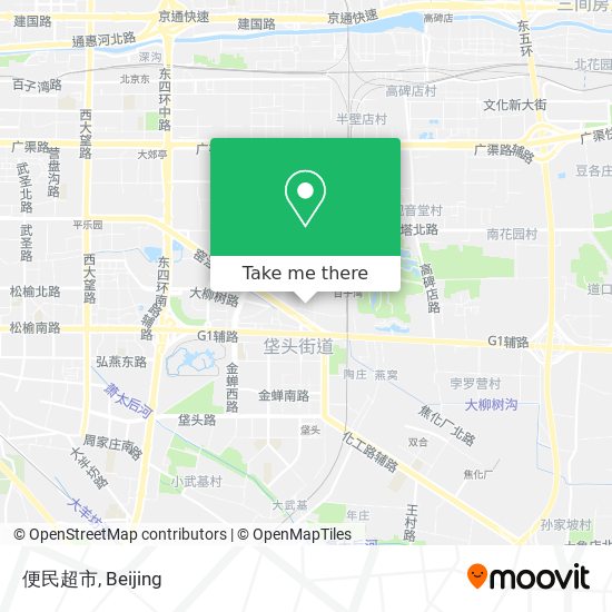 便民超市 map