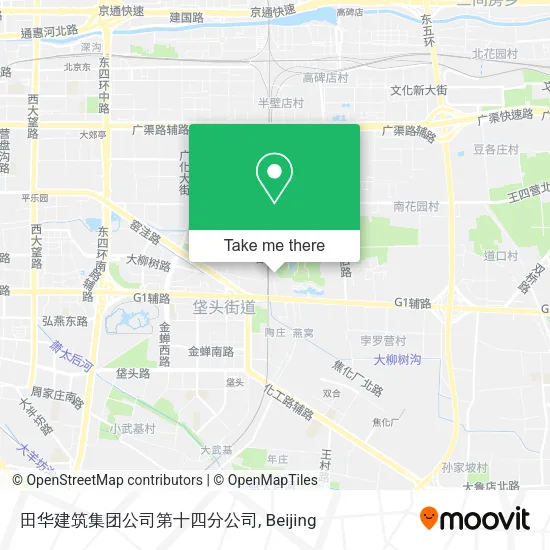 田华建筑集团公司第十四分公司 map