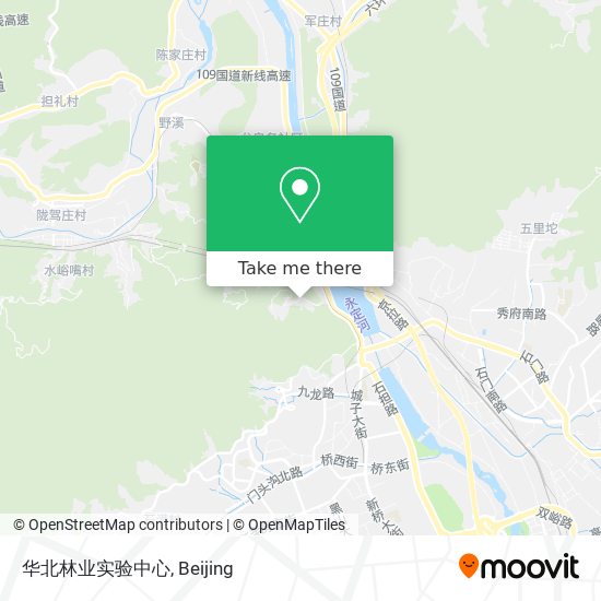 华北林业实验中心 map
