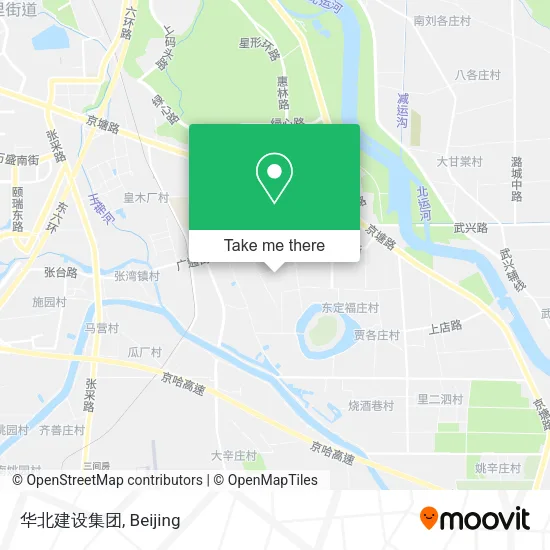 华北建设集团 map