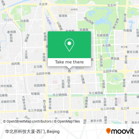华北所科技大厦-西门 map