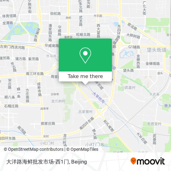 大洋路海鲜批发市场-西1门 map