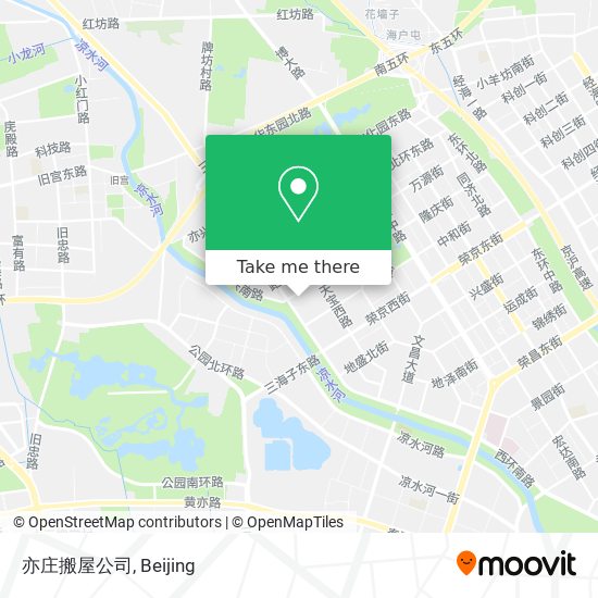 亦庄搬屋公司 map