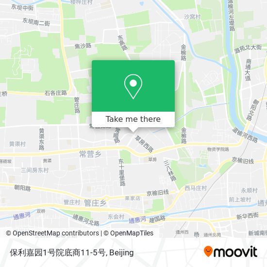 保利嘉园1号院底商11-5号 map