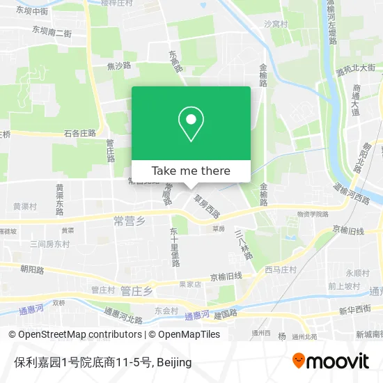 保利嘉园1号院底商11-5号 map
