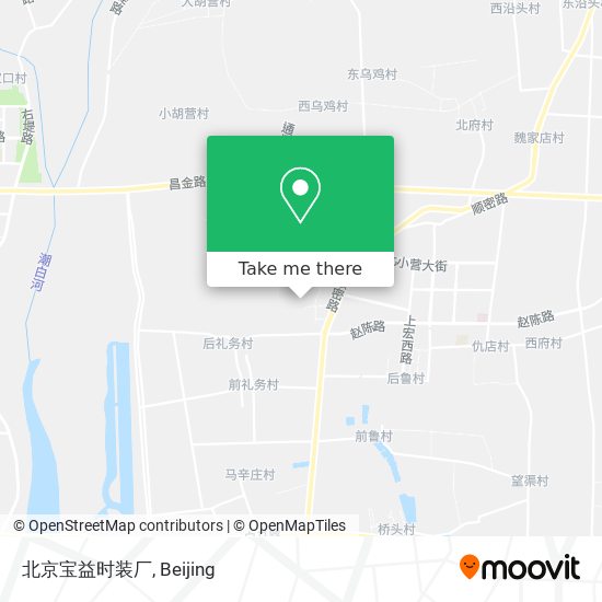 北京宝益时装厂 map
