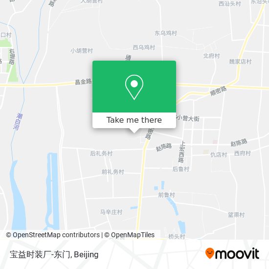 宝益时装厂-东门 map