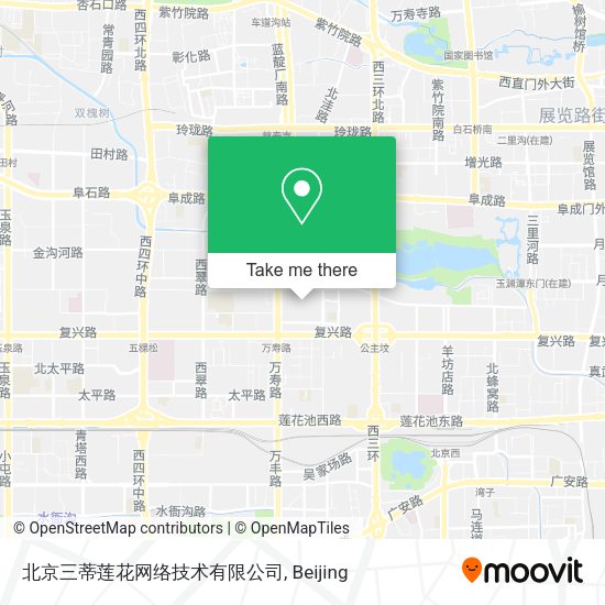 北京三蒂莲花网络技术有限公司 map