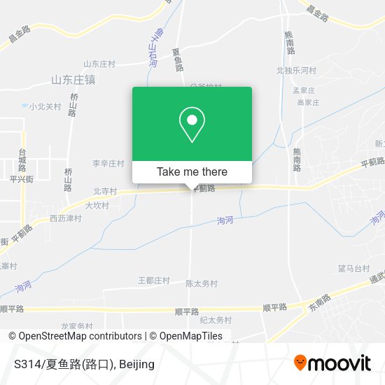 S314/夏鱼路(路口) map