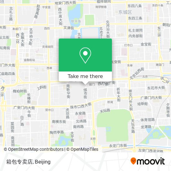 箱包专卖店 map