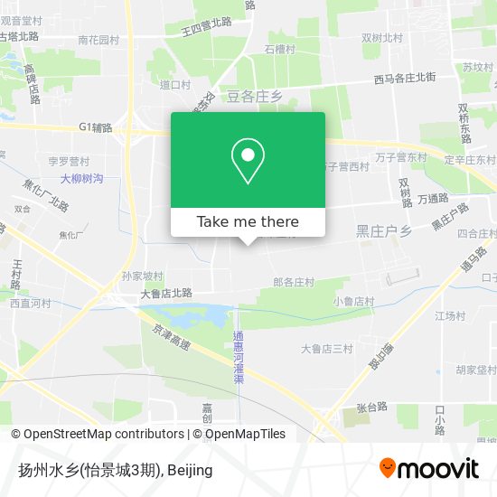 扬州水乡(怡景城3期) map