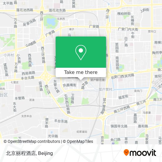 北京丽程酒店 map