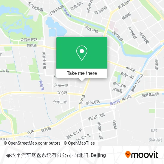 采埃孚汽车底盘系统有限公司-西北门 map
